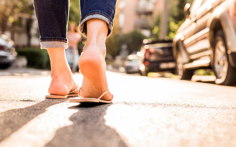 Flip-flops warning after woman bitten by adder in Gosport