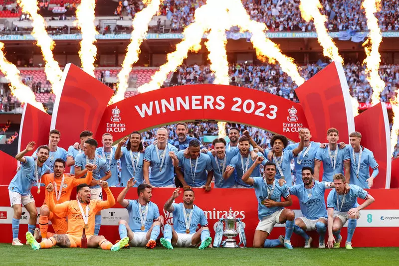 FA Cup: Manchester City triumph in derby final
