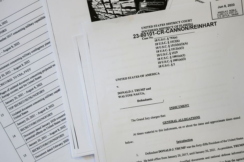Donald Trump charged with counts of intentionally withholding classified documents