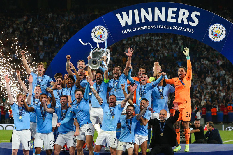 Champions League: Tough match, hard-fought victory for Manchester City