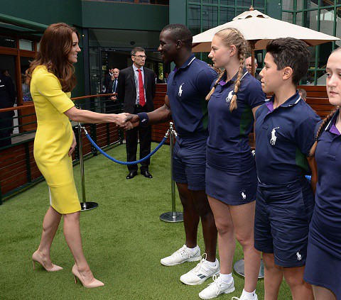 Duchess of Cambridge Kate Middleton becomes patron of Wimbledon's All England Lawn Tennis
