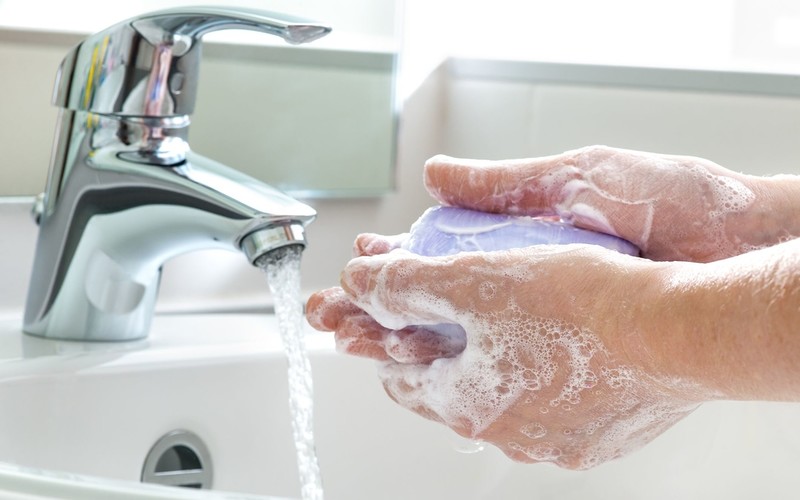 Nearly half of American adults do not use soap when washing their hands