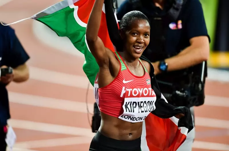 A house and $35,000 to Kenyan Kipyegon for breaking two world records