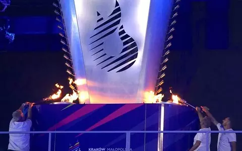 European Games: The Olympic torch has been lit in Krakow, the event is officially open