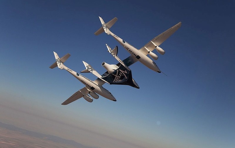 Branson's space company launches commercial flights "into space"
