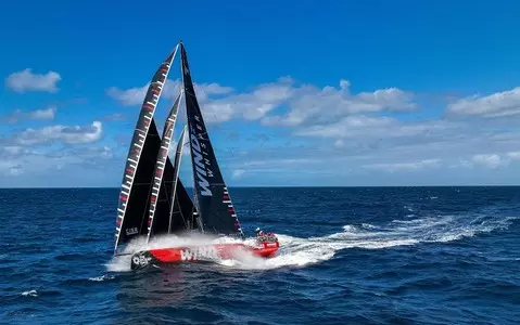 A historic moment of Polish sailing. The yacht WindWhisper wins The Ocean Race