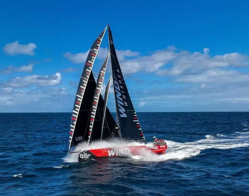 A historic moment of Polish sailing. The yacht WindWhisper wins The Ocean Race