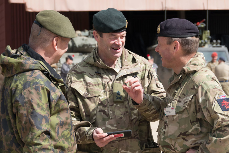 The commander of the British army, who opposes reducing it, will leave his post