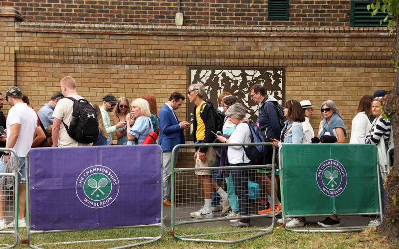 Wimbledon: The first day of the tournament, a lot of emotions for Polish fans