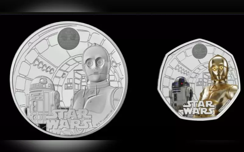 Royal Mint wyemitowała okolicznościowe monety z postaciami z "Gwiezdnych wojen"