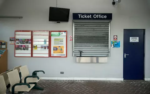 Why are railway ticket offices being closed?