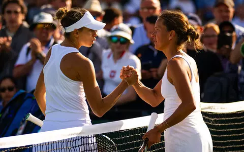 Wimbledon: Magda Linette advanced to the third round