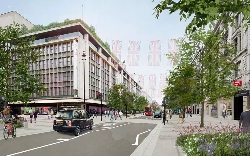 Londyn: Ujawniono nowe plany przebudowy Oxford Street