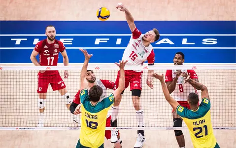 Volleyball League of Nations: Poles in the semifinals after a 3:0 victory over Brazil