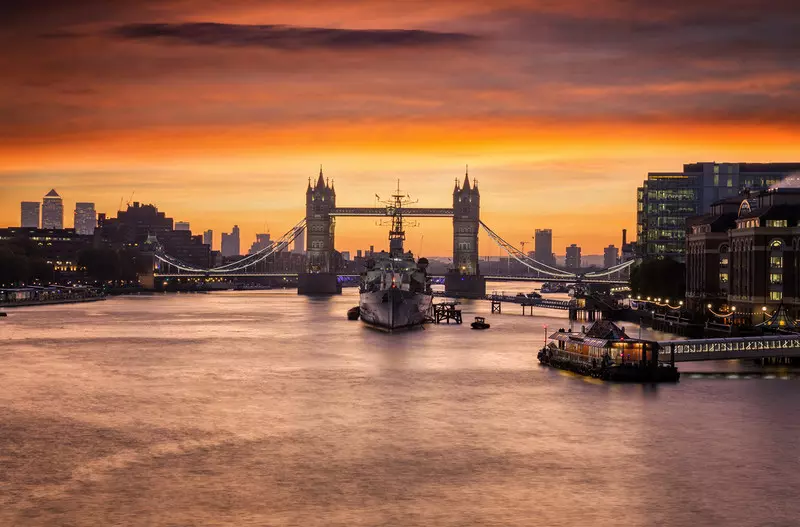 Londyńskie zachody słońca przebiły popularnością na TikToku Paryż i Wenecję 