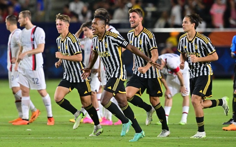 Juventus defeated AC Milan on penalties