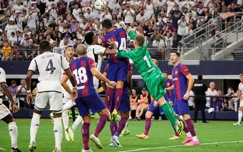 Barcelona definitely outperformed Real Madrid in a friendly match in Dallas