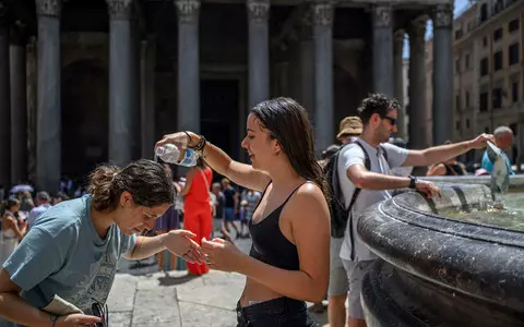 Italy's latest heat wave, rapid drop in temperatures since Thursday