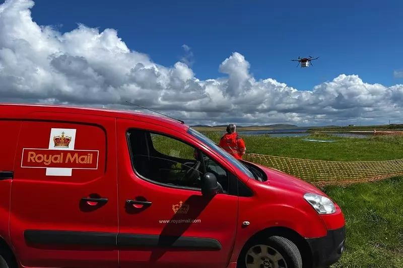 Brytyjska poczta rozpoczęła dostawy dronami na Orkady