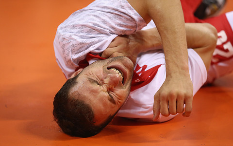 Mariusz Jurkiewicz injured