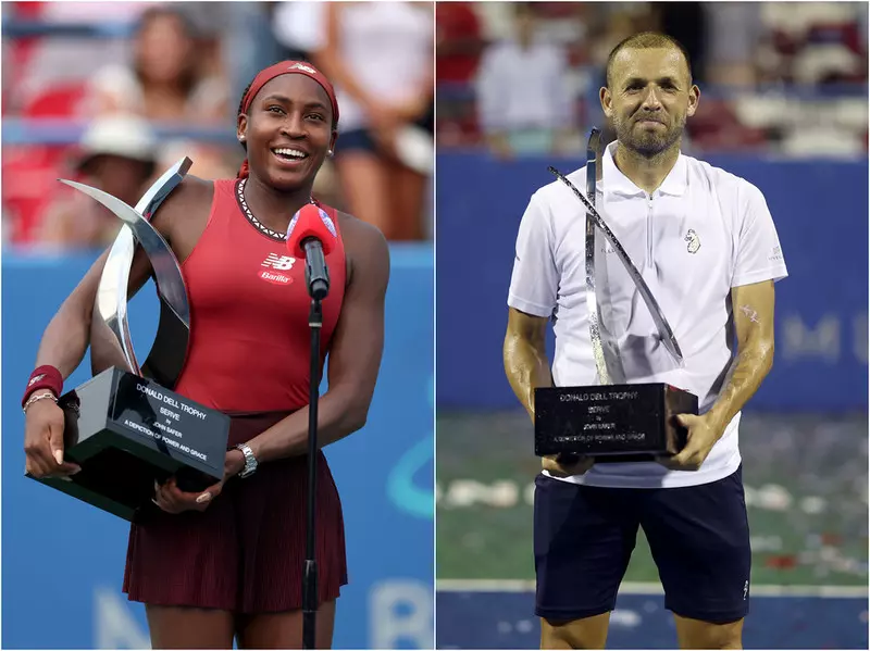 WTA and ATP tournament in Washington: Gauff victory. British Evans' second career title