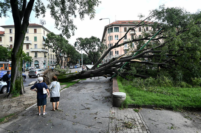 Italy: An average of 32 extreme weather events per day this summer