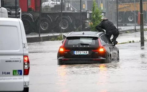 Low pressure disrupts the lives of the inhabitants of Sweden, Denmark and Norway