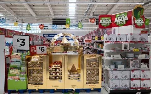 Supermarkets fill up with Christmas chocolate, mulled wine and bucks fizz