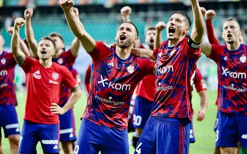 Piłkarska LM: Raków Częstochowa pokonała Aris Limassol 2:1