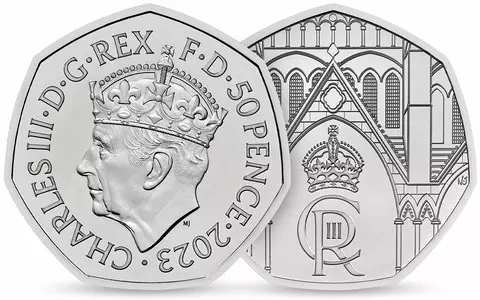 Special King Charles Coronation 50p coins rolled out