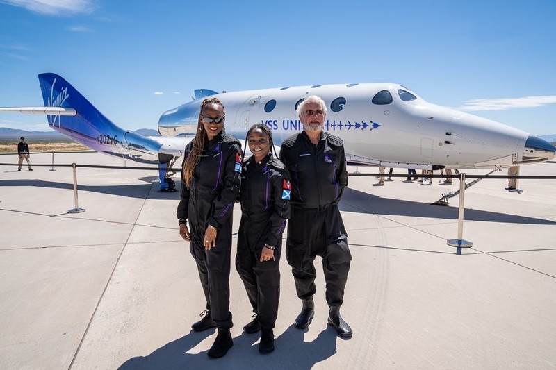 US: Virgin Galactic has made its first tourist flight to the edge of space