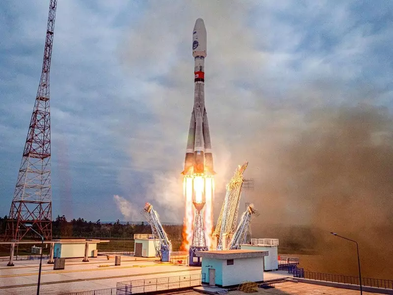 Russia launches first spacecraft to the moon in nearly 50 years