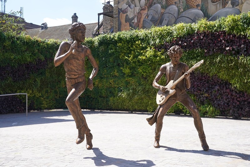 England: Mick Jagger and Keith Richards' hometown unveiled their statues