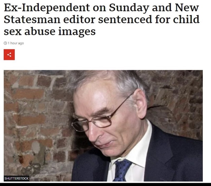 British journalist convicted of sexually explicit pictures of children