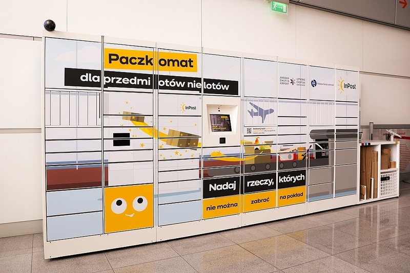 Chopin Airport: Sleeping pods and a parcel machine for travelers from the capital's port