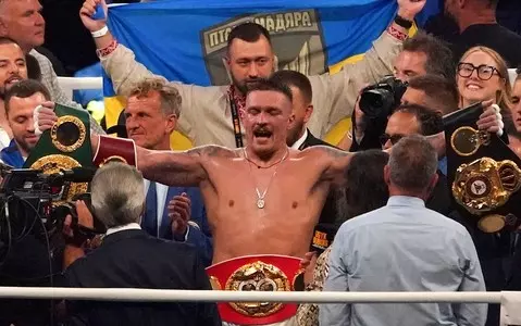 Usyk won a fight against Dubois for four boxing championship belts