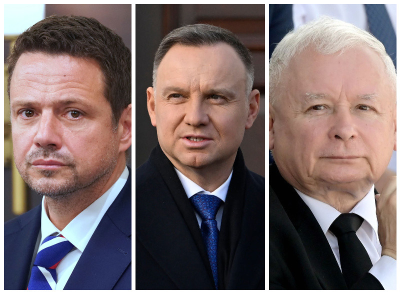 Poll: Rafal Trzaskowski, Andrzej Duda and Jaroslaw Kaczynski top the trust ranking