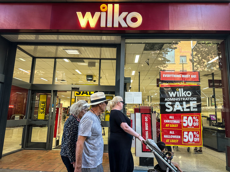 Wilko confirms the 6 London stores to shut next week