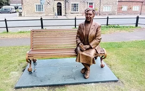 Agatha Christie has a statue in the city where she spent most of her life