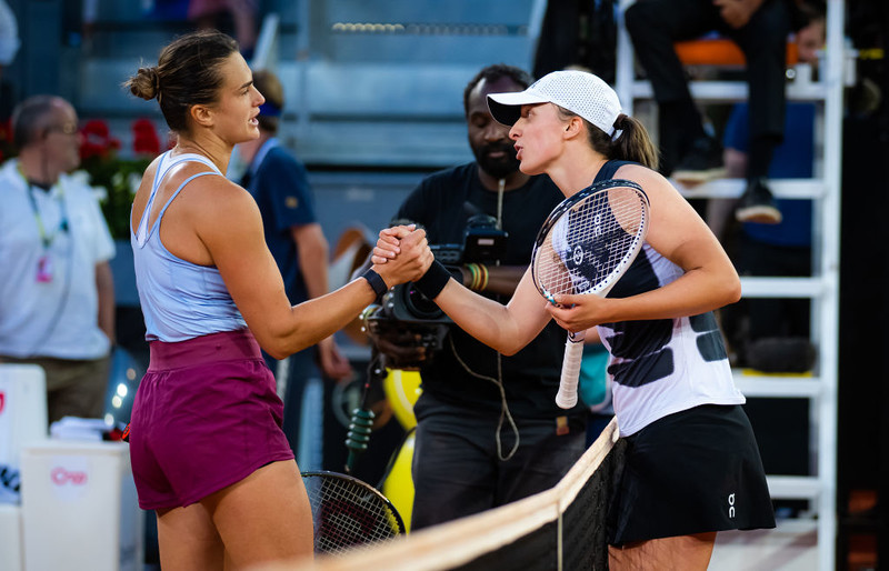 Rankingi WTA i ATP: Sabalenka na czele, spadek Świątek po 75 tygodniach. Djokovic znów prowadzi