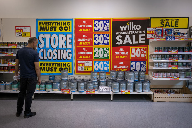 All Wilko shops to close with 9,100 job losses