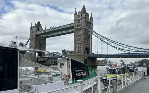 Cycle ferry to Canary Wharf plan floated as Thames Clippers go green