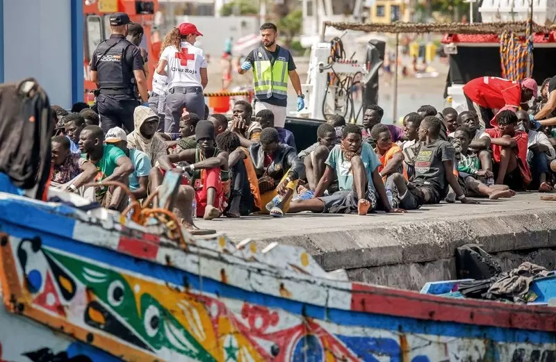 Hiszpania: Na Wyspy Kanaryjskie przybyło w tym roku ponad 14,2 tys. nielegalnych imigrantów