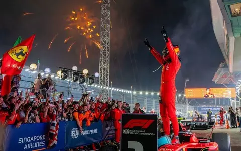 Formula 1: Ferrari's Carlos Sainz won in Singapore