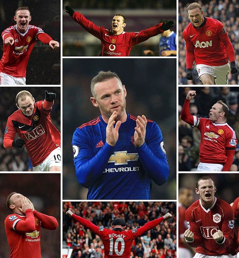 Rooney najlepszym strzelcem w historii Manchesteru United