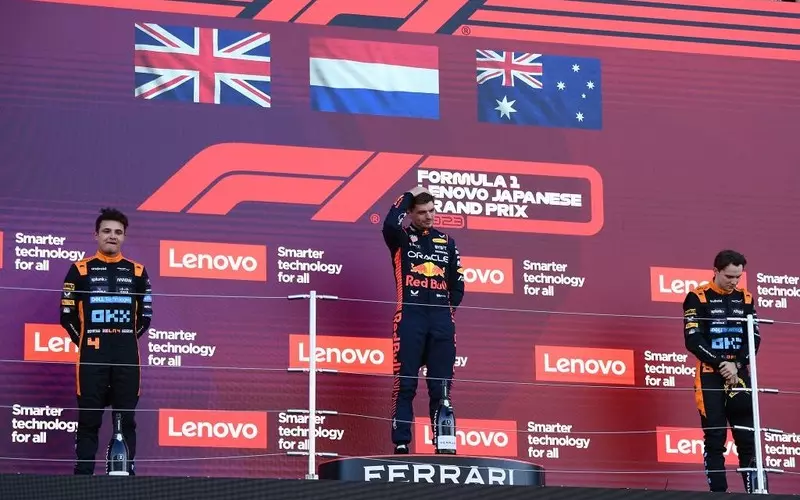 Formula 1: Verstappen fastest in Japan