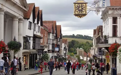 The Surrey town so safe it has been named the best place to retire in the UK