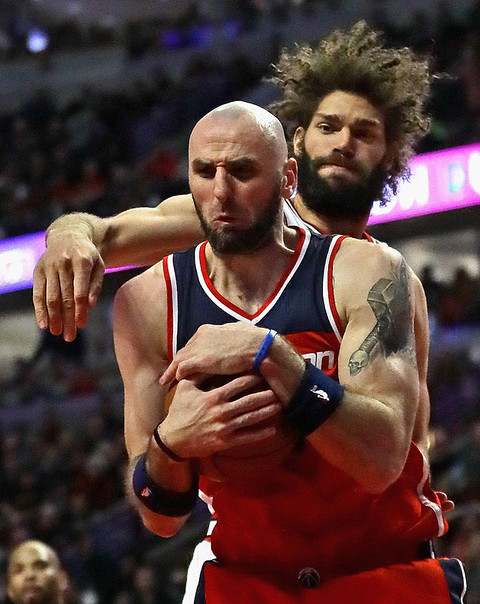 Gortat almost flawless, Wizards won again at home