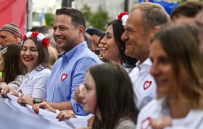 Sondaż: Trzaskowski i Morawiecki z największym poparciem jako potencjalni kandydaci na prezydenta