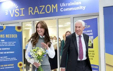 Duchess Kate met with Ukrainian refugees